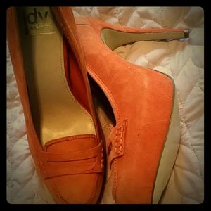 Dolce Vita Suede Loafer Pumps